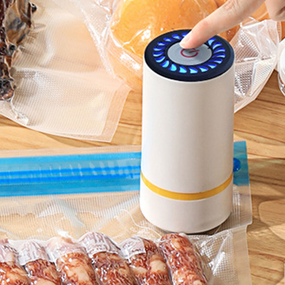 Meal Prep Kitchen - Penyegel Vakum Nirkabel Portabel, Pompa Pengawet