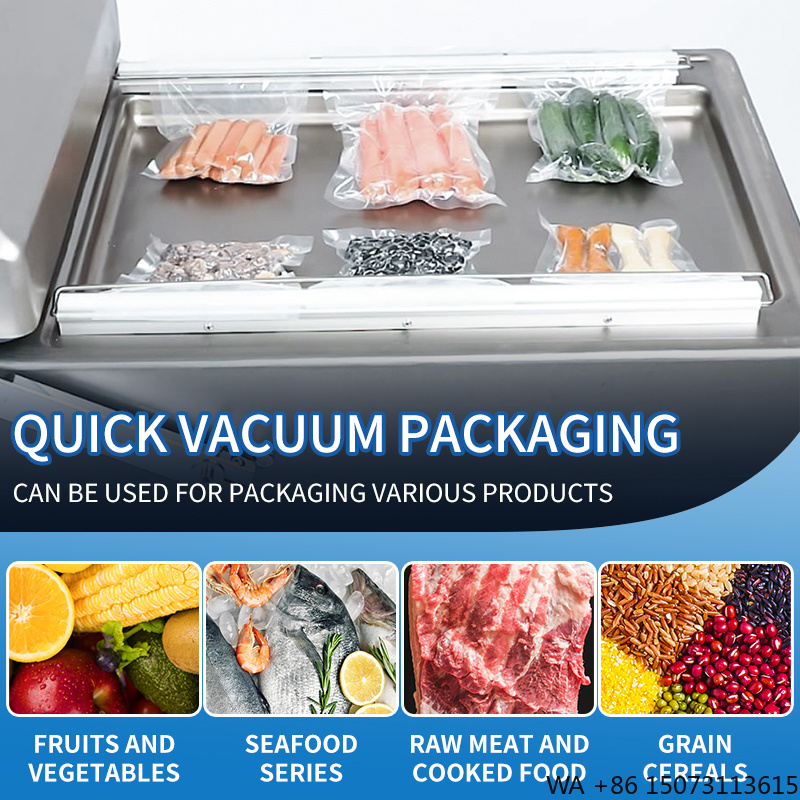 Meal Prep Kitchen - Mesin Vacuum Sealer Komersial DZ-500 Dua