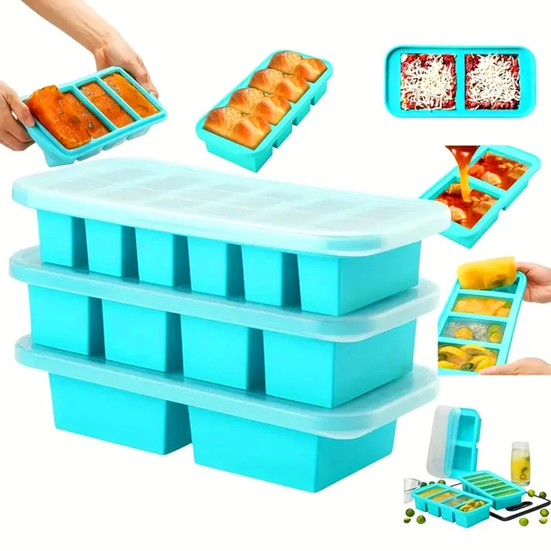 Meal Prep Or Prep Meal - Cetakan Loyang Silikon 2 atau 3