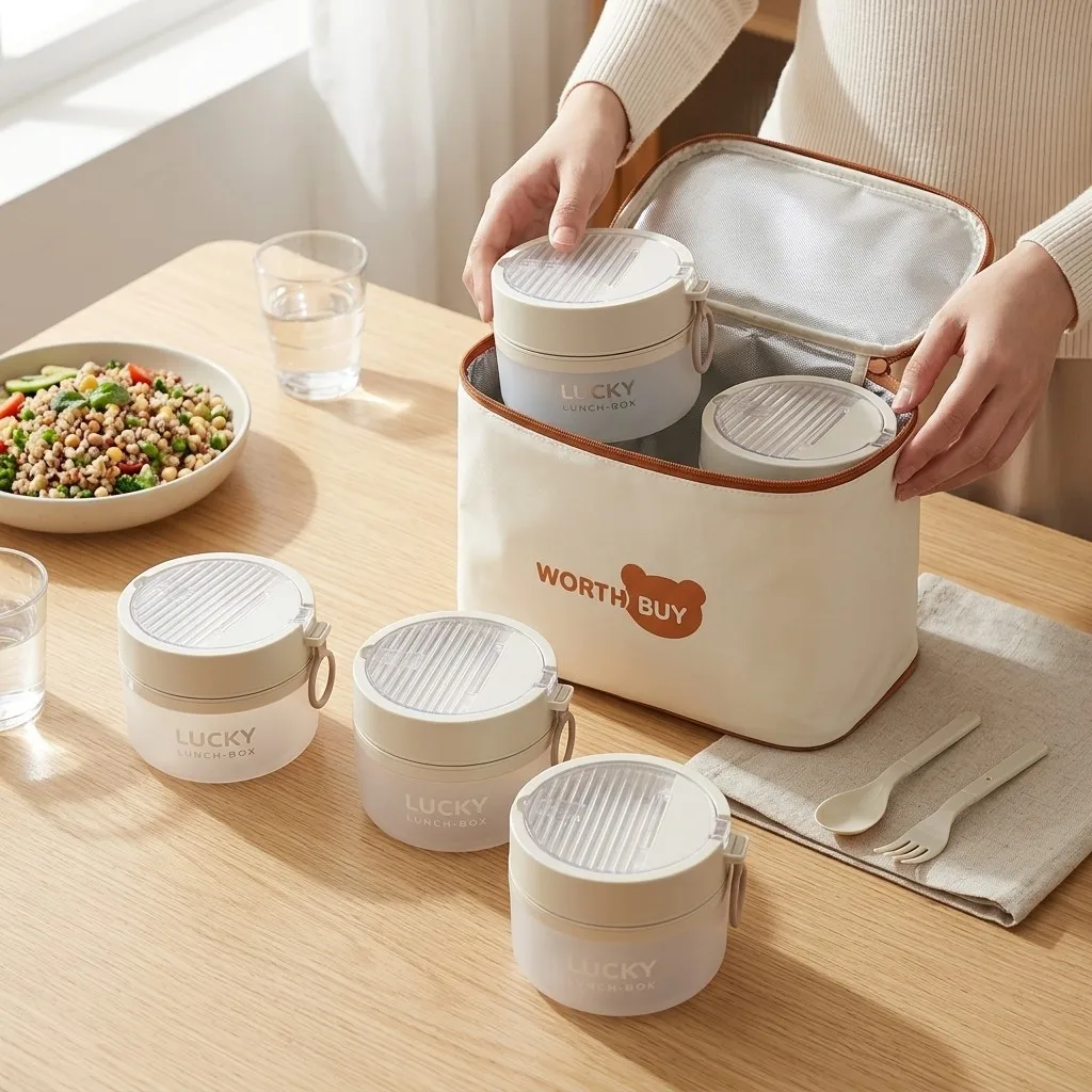 Set Kotak Bekal Plastik yang D - Meal Prep Or Prep Meal ulasan dan harga