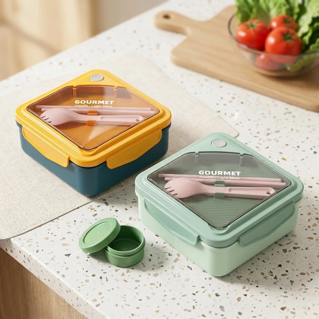 Kotak Bekal Bento Plastik Tert - Meal Prep Or Prep Meal ulasan dan harga