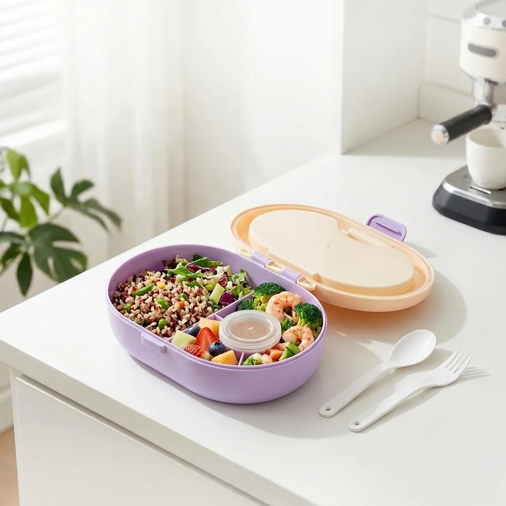 Kotak Bekal Bento Plastik Port - Meal Prep Or Prep Meal ulasan dan harga