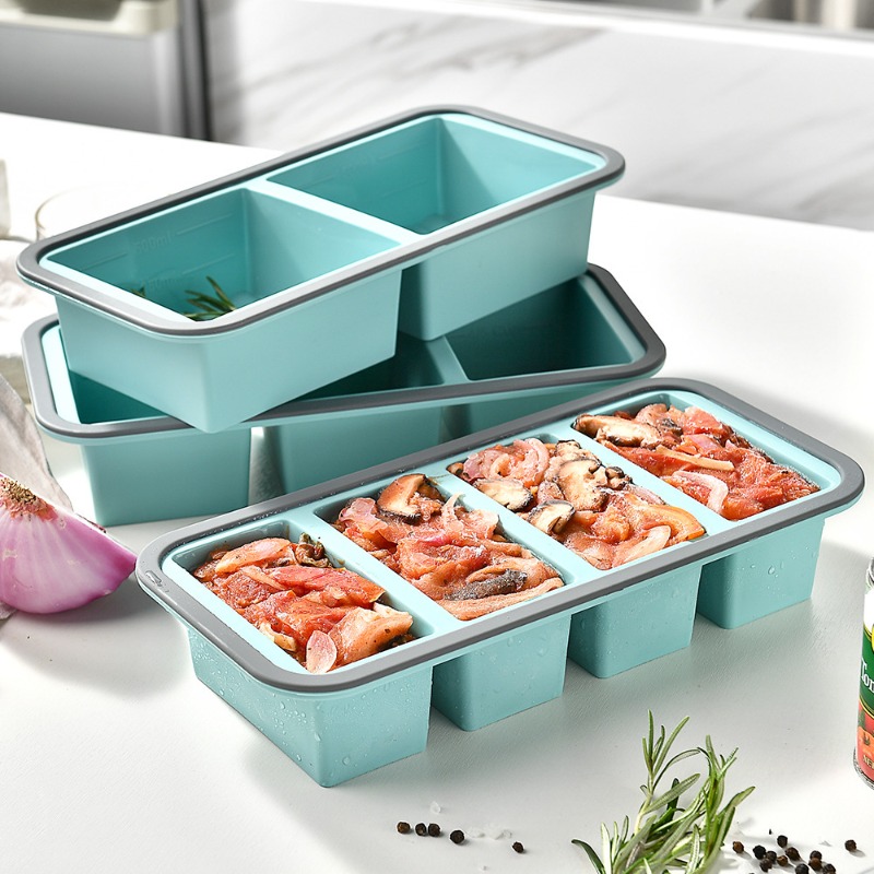Cetakan Es Batu Besar - Wadah  - Meal Prep Template ulasan dan harga