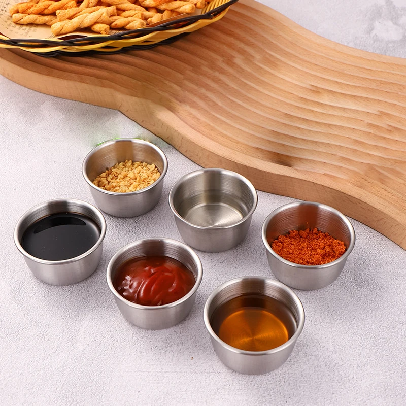 Mangkuk Celup Saus 304 Cangkir - Sauce Dipping Cup ulasan dan harga