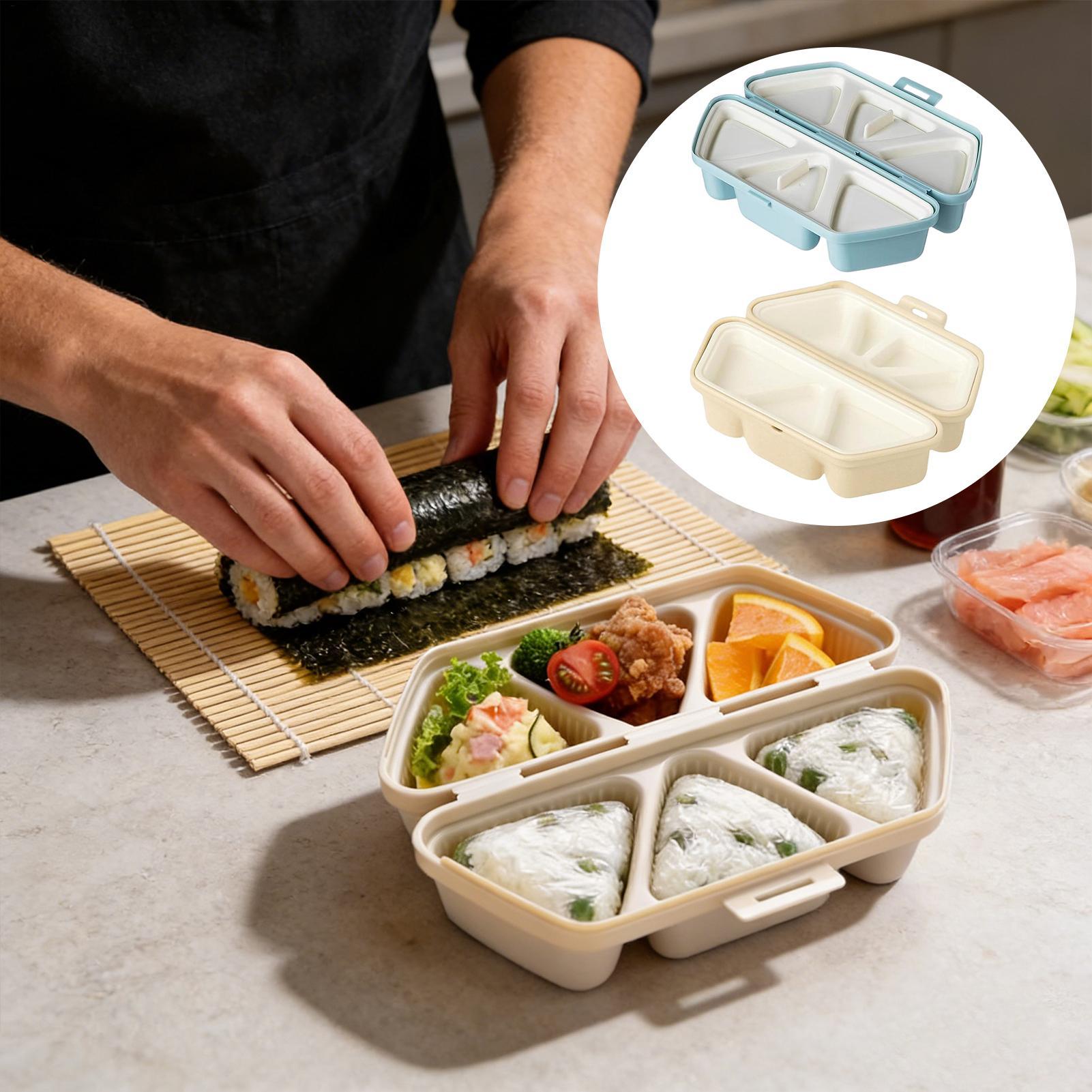 Cetakan Sushi 6 Lubang Bentuk  - Meal Prep Template ulasan dan harga