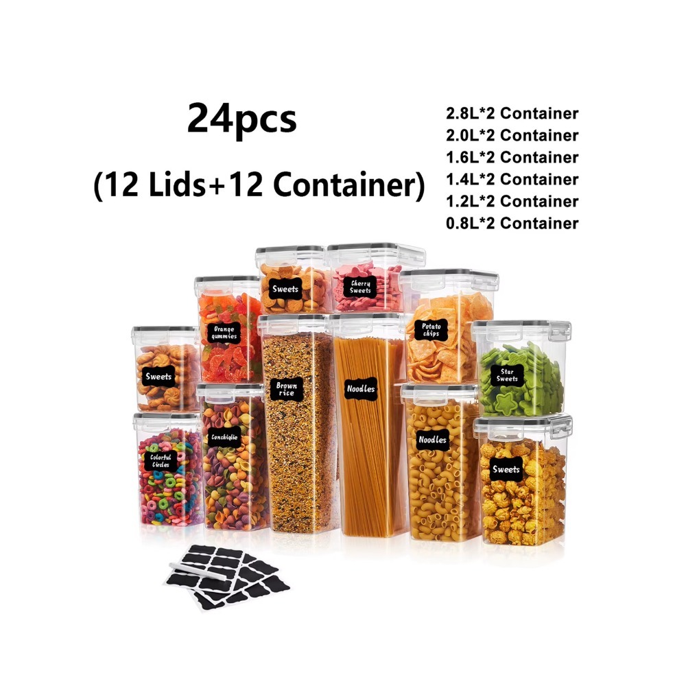 24 Buah Wadah Penyimpanan Maka - Meal Prep With Rice ulasan dan harga