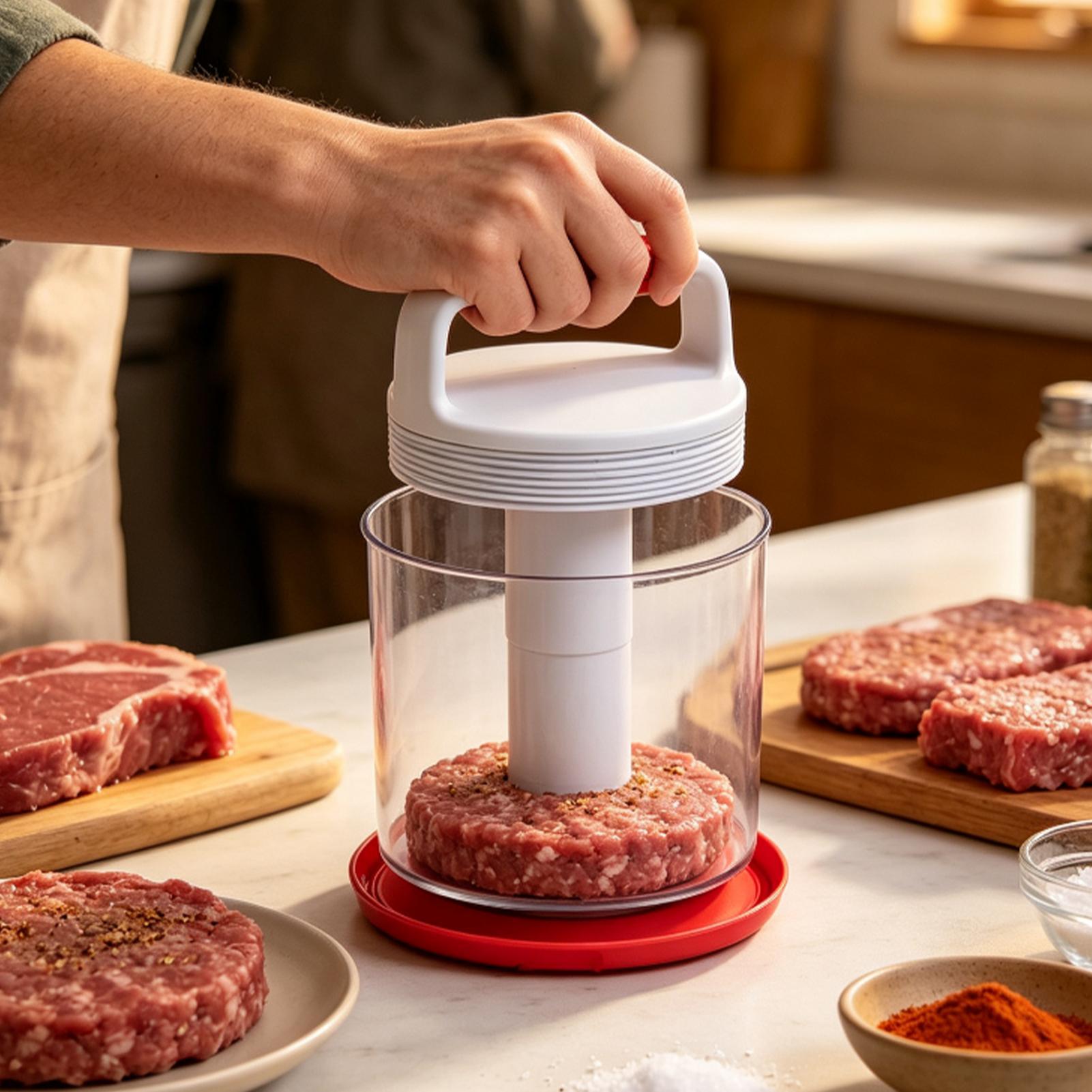 Alat Pembuat Patty Hamburger,  - Meal Prep Template ulasan dan harga