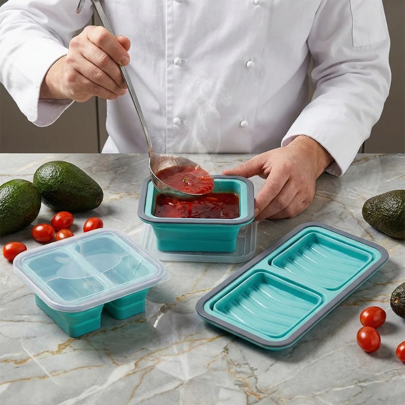 Cetakan Es Silikon dengan Tutu - Meal Prep Template ulasan dan harga