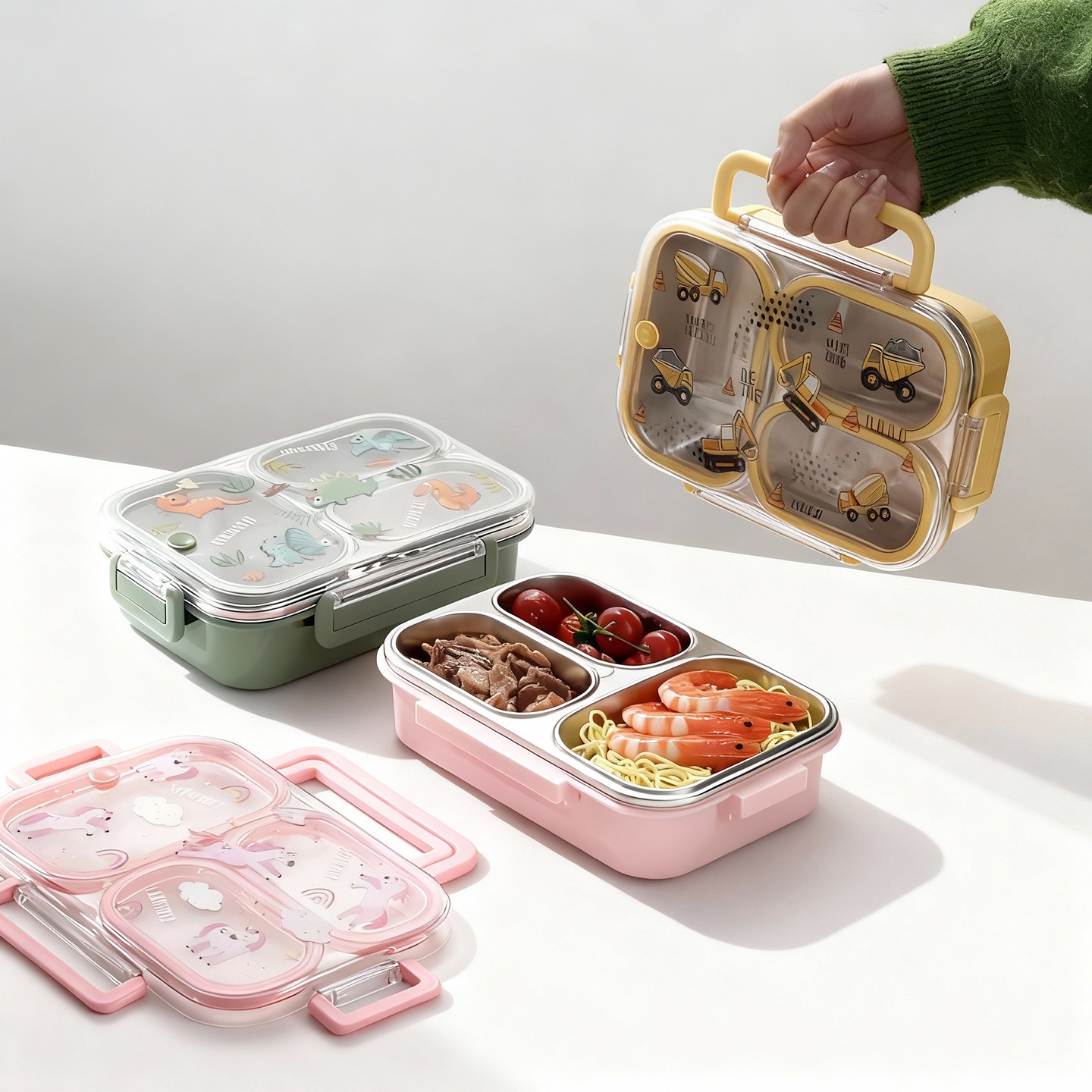 Kotak Makan Siang Anak Motif K - Meal Prep Bowl ulasan dan harga